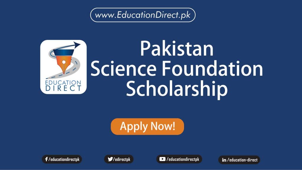 Pakistan Science Foundation SCho