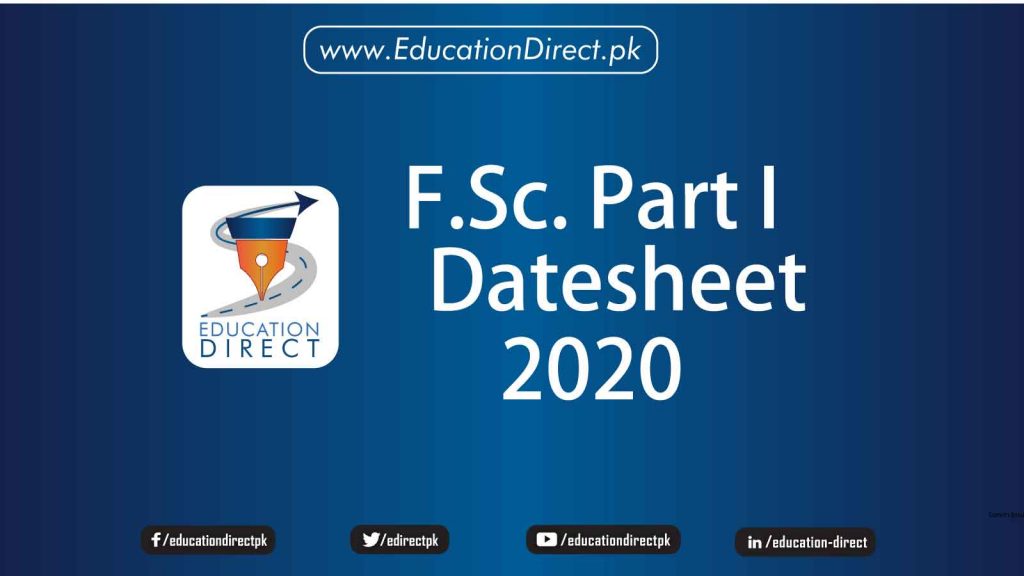 11th class datesheet 2020