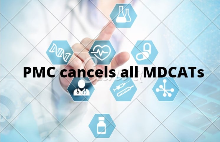 pmc cancels mdcat