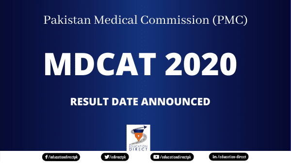 Result Date MDCAT 2020