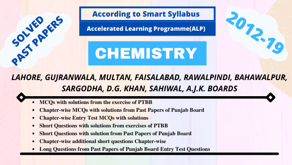 Chemistry Fsc Part 2-Chapterwise Past Papers