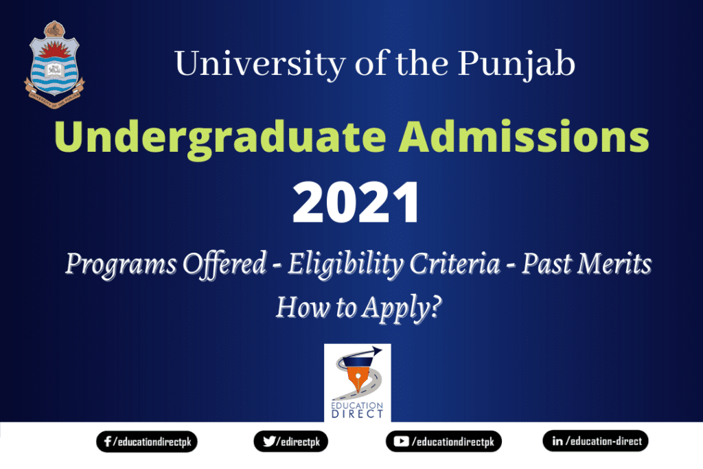 PU Undergraduate Admissions 2021