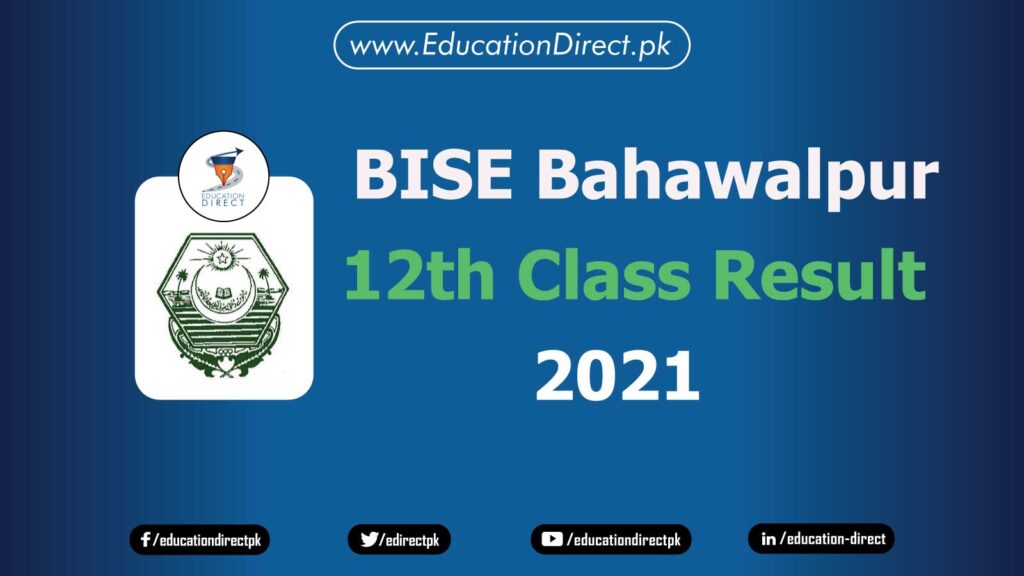 ISE Bahawalpur 12th class result 2021