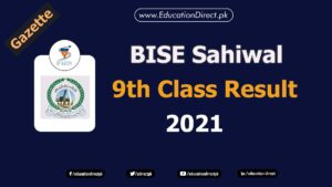 BISE-sahiwal-9th-Class-result-2021