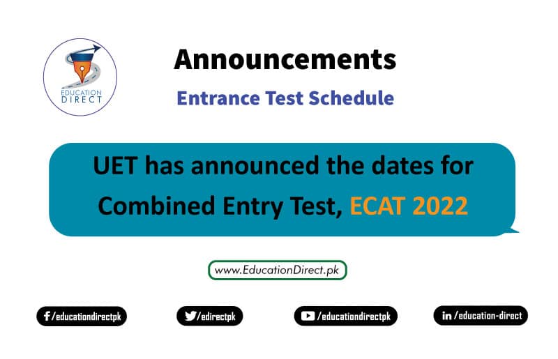 ECAT 2022 Test Date